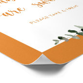 Poster Les bébés citrouilles d'arc d'automne sont de doux (Coin)