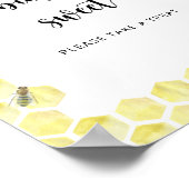 Poster Les bébés d'abeilles douces sont doux (Coin)