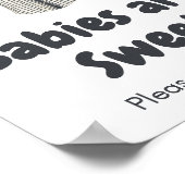 Poster Les bébés de baseball sont douces (Coin)