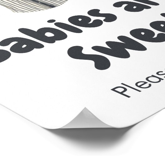 Poster Les bébés de baseball sont douces (Coin)