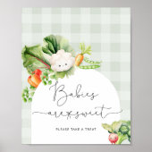 Poster Les bébés de la région sont de l'affiche douce (Devant)