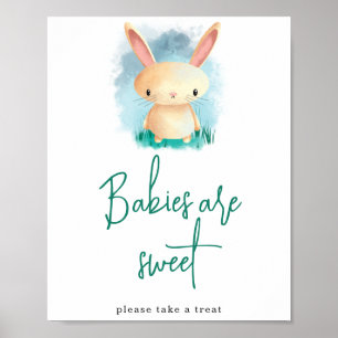 Poster Les Bébés de lapin mignons sont doux