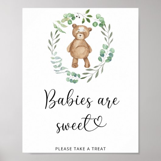 Poster les bébés des petits ours en peluche sont un poste (Devant)
