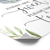 Poster Les bébés éléphants sont doux prendre un baby show (Coin)