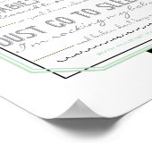 Poster Les bébés ne gardent pas de crèches (Coin)