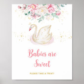 Poster Les bébés princesse cygne sont doux (Devant)