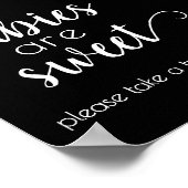 Poster Les bébés simples sont doux | Panneau de douche à (Coin)