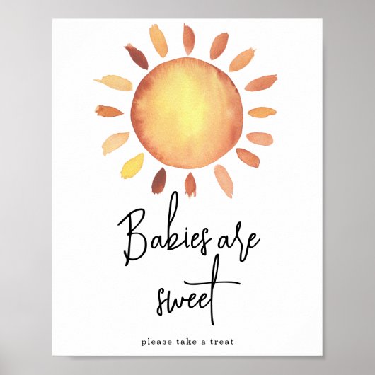 Poster Les bébés soleil sont doux  (Devant)