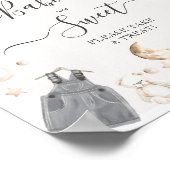 Poster Les bébés sont des vêtements doux Boho Genre Révél (Coin)