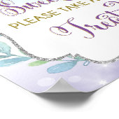 Poster Les bébés sont doux Prenez un traitement Fête de s (Coin)