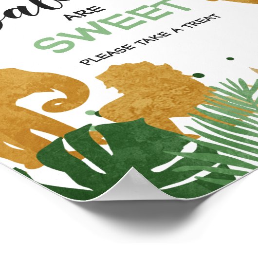 Poster Les bébés sont doux Signal Zoo Jungle Faveurs Trai (Coin)