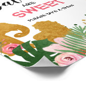 Poster Les bébés sont doux Signal Zoo Jungle Faveurs Trai (Coin)