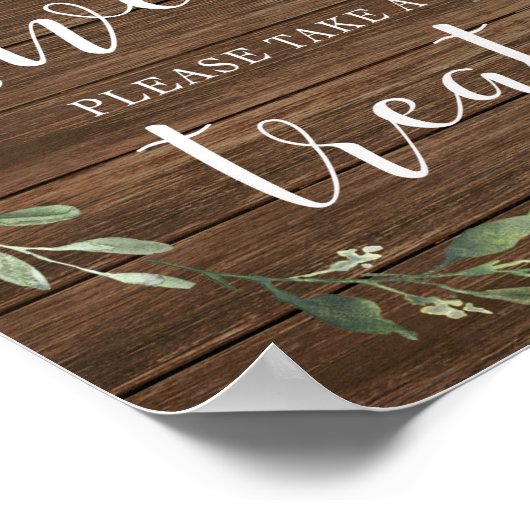 Poster Les bébés sont doux s'il vous plaît prendre un rég (Coin)