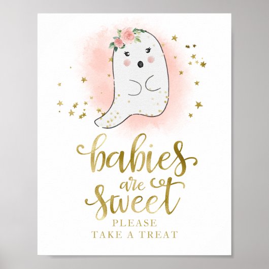 Poster Les bébés sont doux S'il vous plaît prendre un sig (Devant)