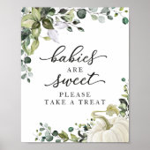 Poster Les Bébés Sont Mignons, Prenez un Petit Cadeau (Devant)
