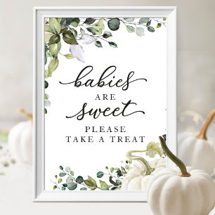 Poster Les Bébés Sont Mignons, Prenez un Petit Cadeau