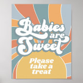 Poster Les bébés super sont sucrés S'il vous plaît prendr (Devant)