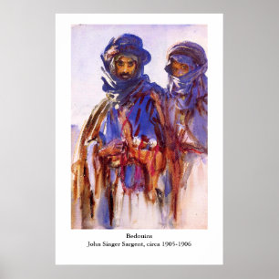 Poster Les Bédouins de John Singer Sargent