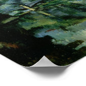 Poster Les berges de la Marne à Creteil, vers 1888 (Coin)