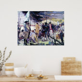 Poster Les blancs de leurs yeux par Ken Riley (Cuisine)