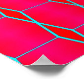 Poster Les Bleachers placent le meilleur abstrait (Coin)