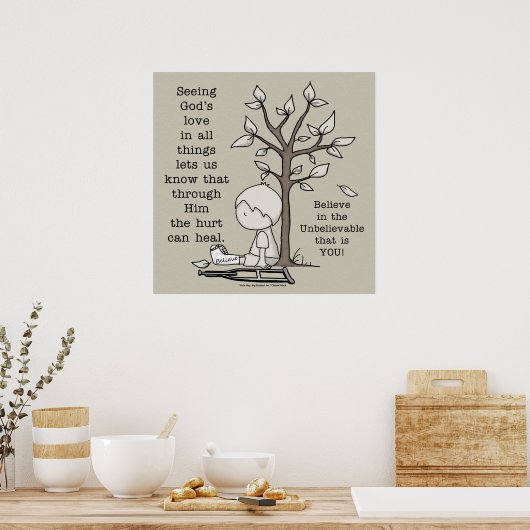 Poster Les blessures peuvent guérir (Cuisine)