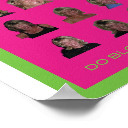 Poster Les blondes s'amusent plus (Coin)