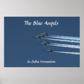 Poster Les Blue Angels (Devant)
