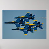 Poster Les Blue Angels (Devant)