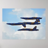 Poster Les Blue Angels (Devant)