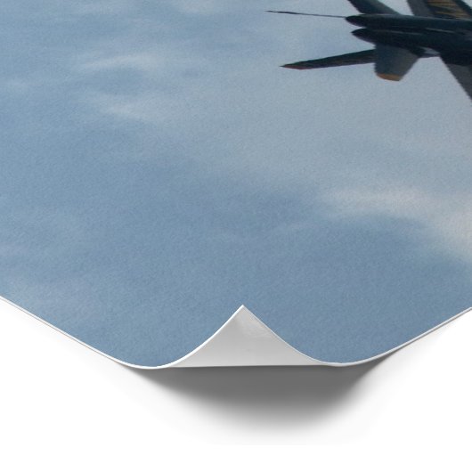Poster Les Blue Angels. (Coin)