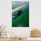 Poster Les Blue Angels (Cuisine)