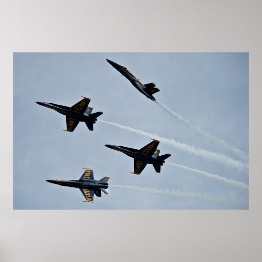 Poster Les Blue Angels (Devant)