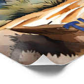 Poster Les Blues Vivent En Moi (Coin)