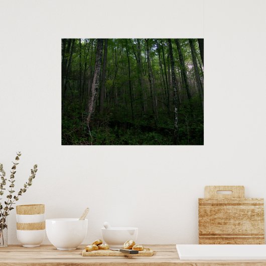 Poster Les Bois (Cuisine)