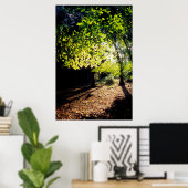 Poster Les bois au printemps (Bureau à domicile)