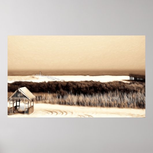 Poster Les bois sauvages (Devant)