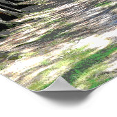 Poster Les bois sont charmants - Robert Frost - impressio (Coin)