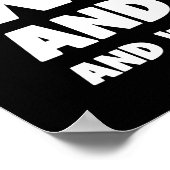 Poster Les bonnes choses viennent à ceux qui attendent... (Coin)