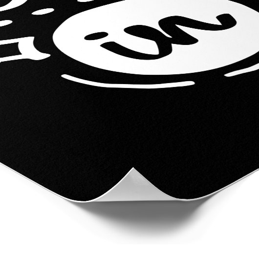 Poster Les Bonnes Dents Sont Toujours Dans Le Style (Coin)