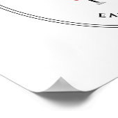 Poster Les bonnes personnes mangent du lard (Coin)