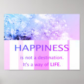 Poster Les bonnes phrases Citations Les fleurs (Devant)