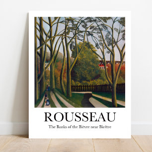 Poster Les bords de la Bièvre près de Bicêtre par Roussea
