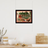 Poster Les bords de la Loire Gerda Wegener 1920 (Cuisine)