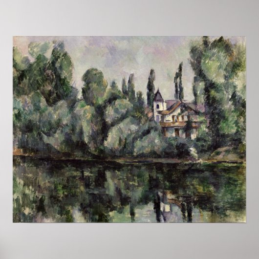 Poster Les bords de la Marne, 1888 (Devant)