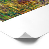 Poster Les bords de Seine à Claude Monet d'automne (Coin)