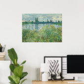 Poster Les bords de Seine - Claude Monet Fine Art (Bureau à domicile)