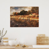 Poster Les bords de Seine, Van Gogh (Cuisine)
