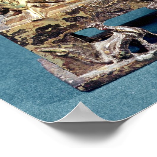 Poster Les bouddhas Prabhutaratna et Sakyamuni (Coin)