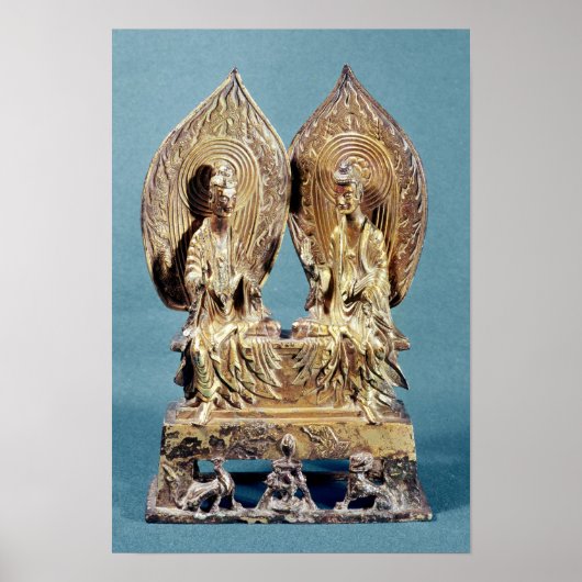 Poster Les bouddhas Prabhutaratna et Sakyamuni (Devant)